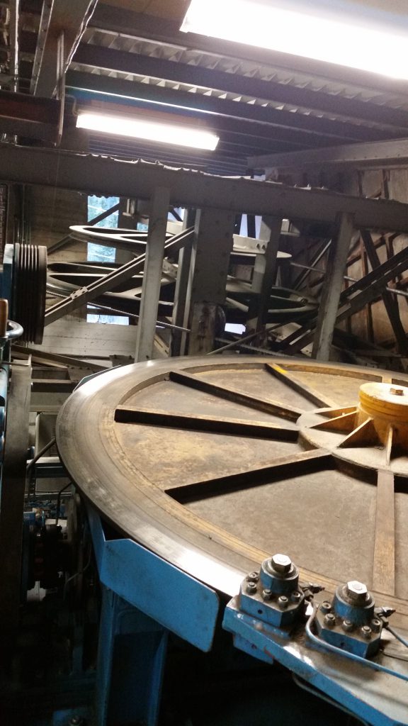 Inside engineroom.