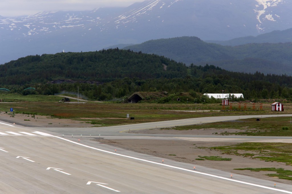 Bardufoss airbase with HAS.